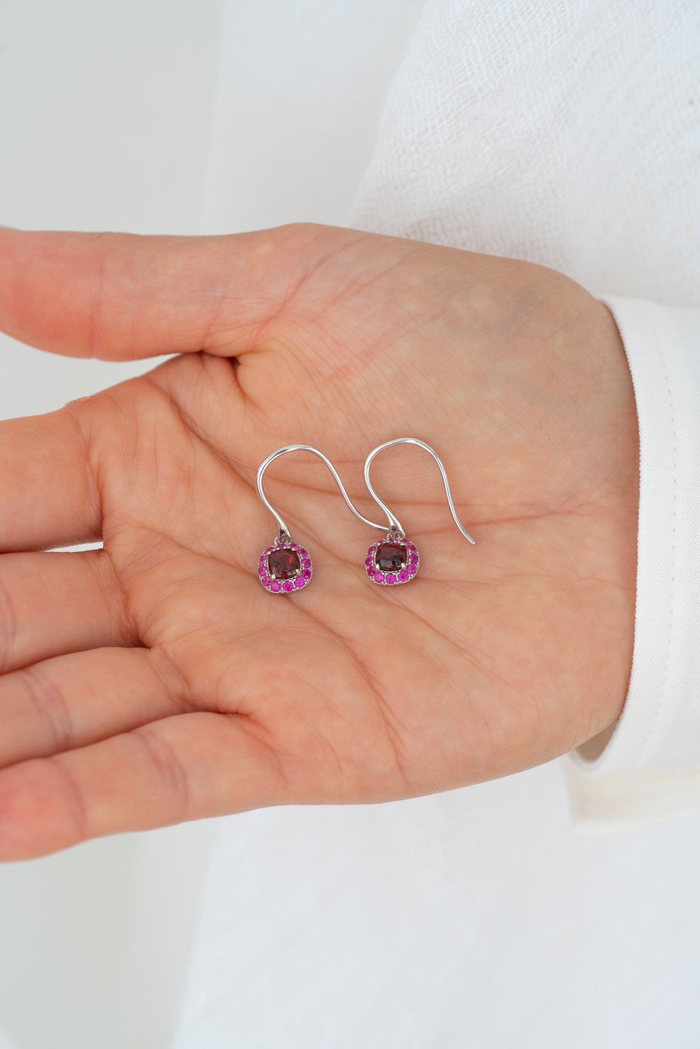 DEVOTION Garnet and Ruby Earrings