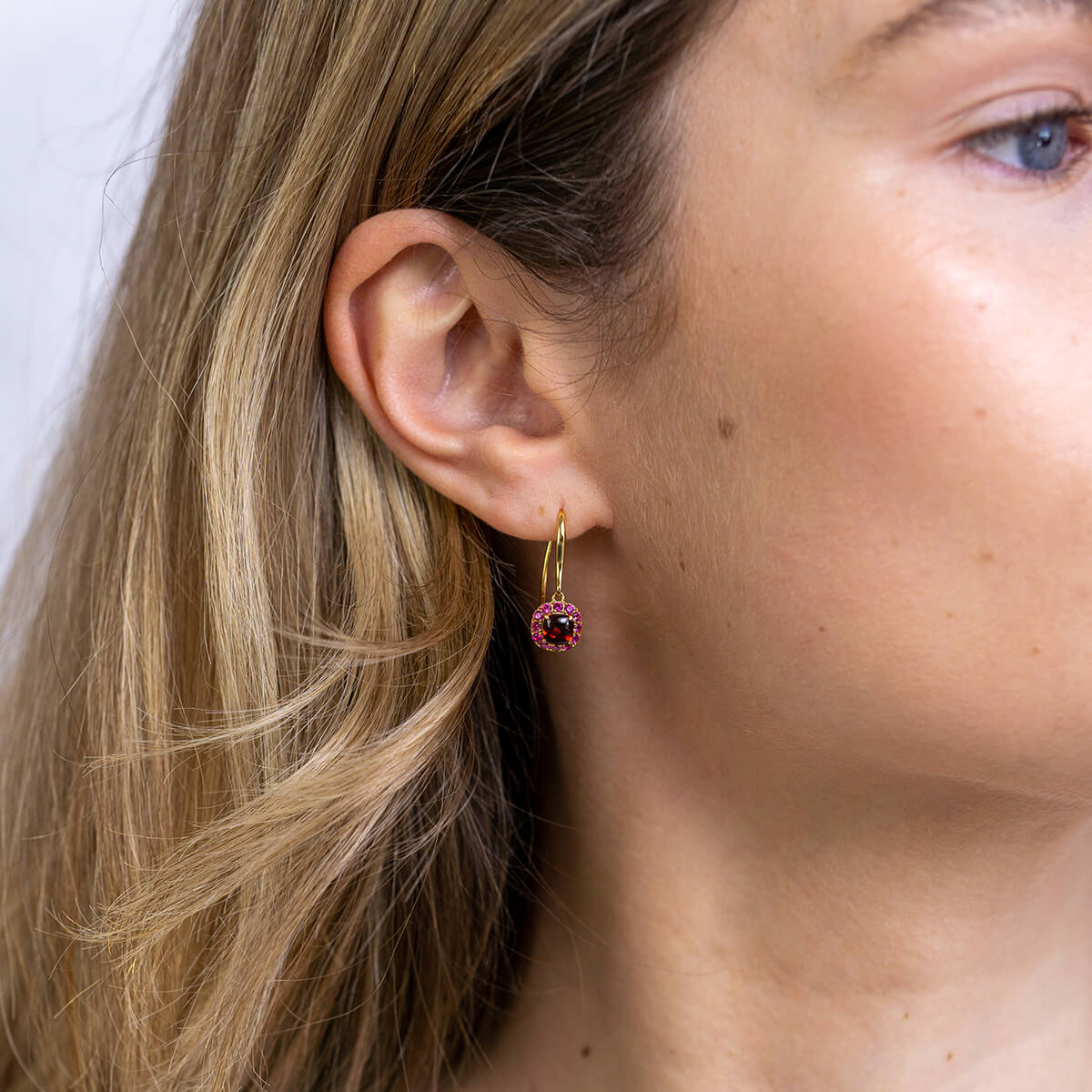 DEVOTION Garnet and Ruby Earrings